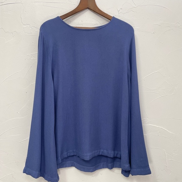 Anthropologie Cloth and Stone Long Bell Sleeve Top NWT - Picture 8 of 11